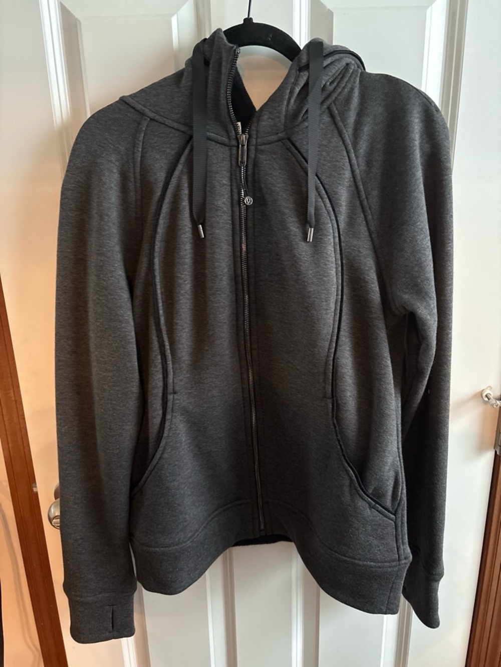 Lululemon Black Full Zip Scuba hoodie
